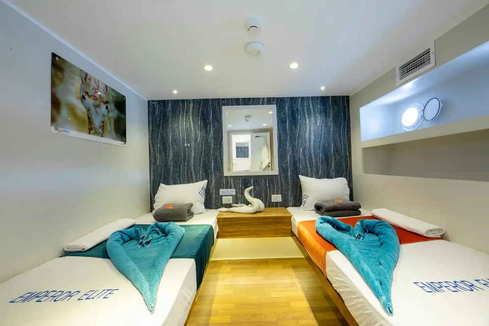 Lower Deck Twin Cabins